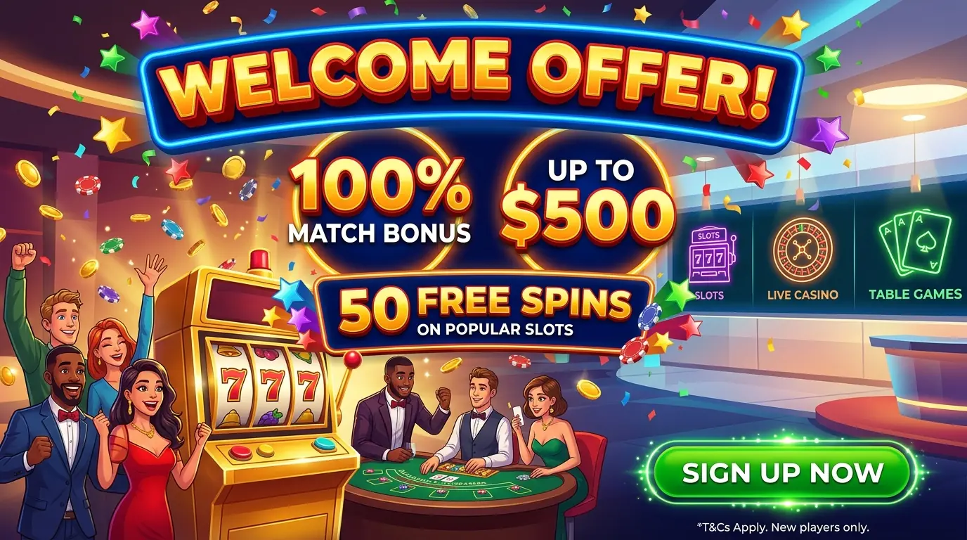 22aud casino welcome offer
