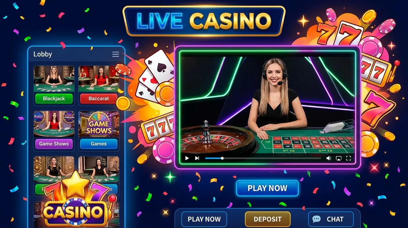 22aud live dealer casino